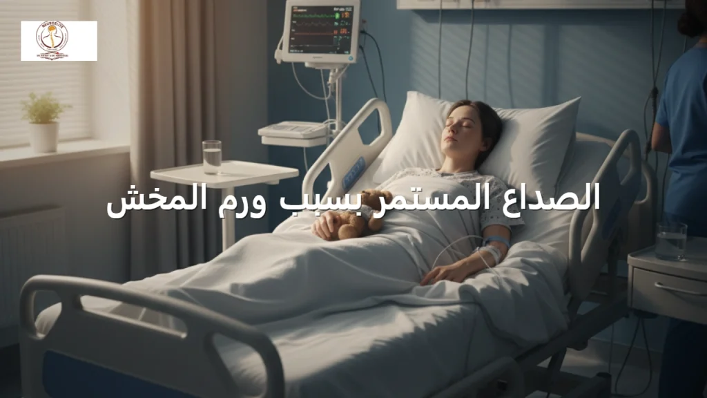 الصداع المستمر بسبب ورم المخش