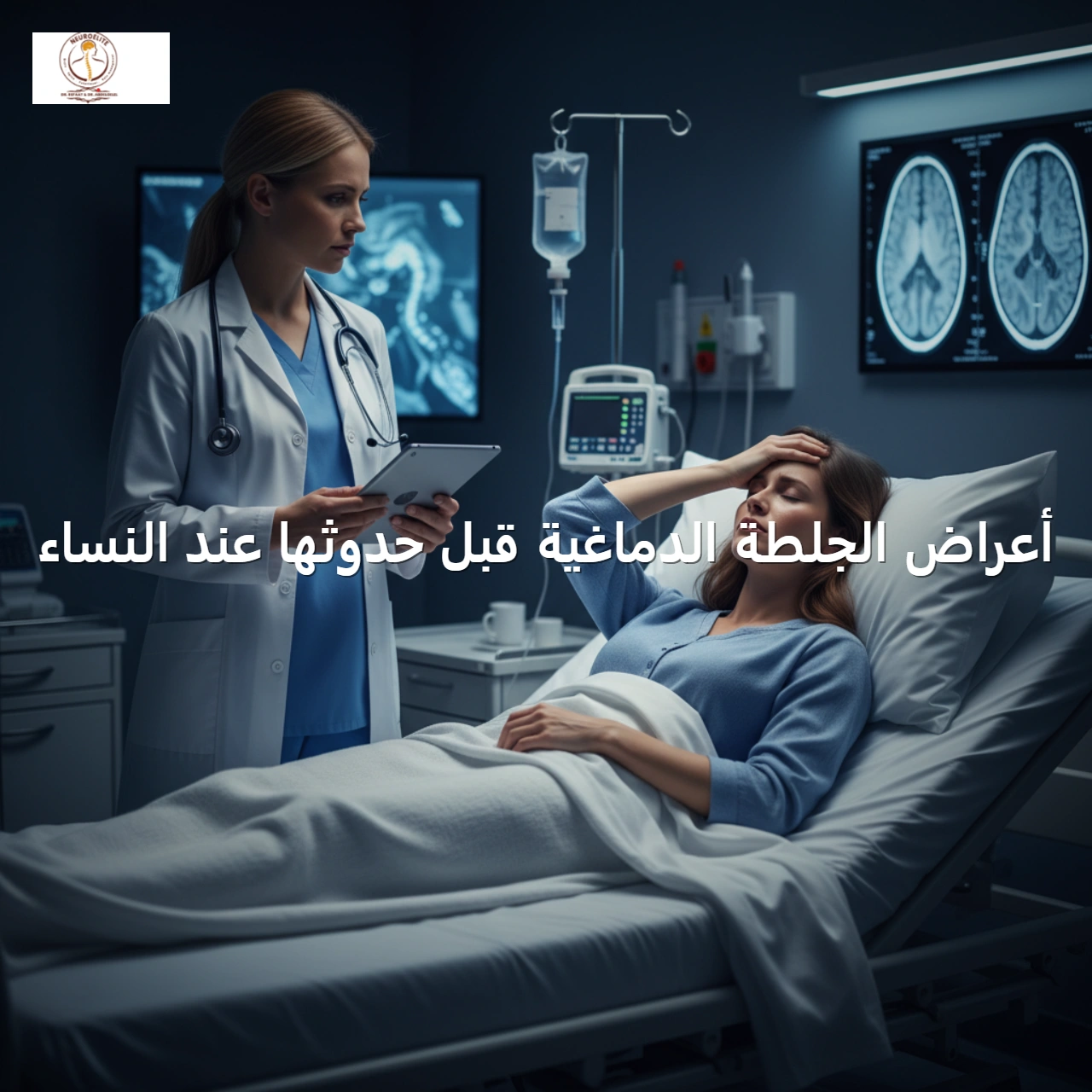 أعراض الجلطة الدماغية قبل حدوثها عند النساء